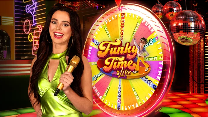 Vibrant slot machine screen with winning symbols and glitter, conveying excitement